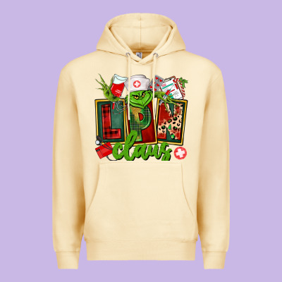 Lpn Licensed Practical Claus Premium Hoodie Designed By Cowgirlartshop