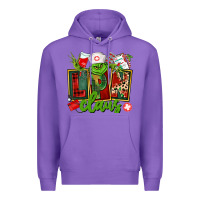 Purple lpn licensed practical claus Premium Hoodie - CowGirlArtShop