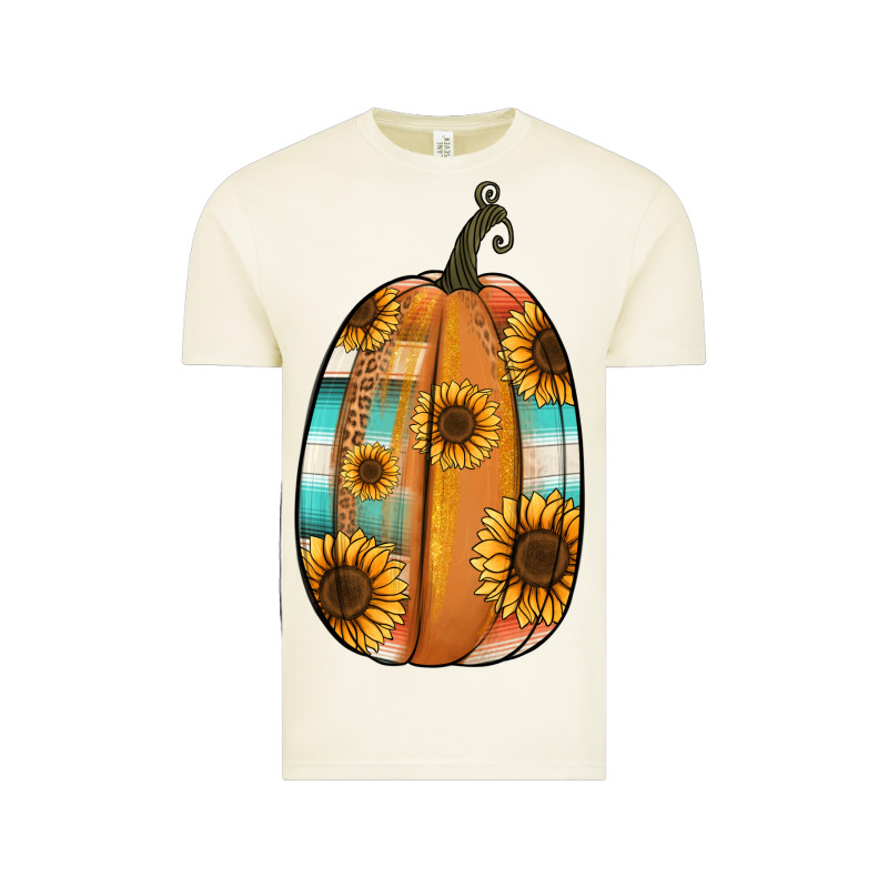 Serape Sunflower Pumpkin Vintage Tee by NancyCooperArtShop | Teevron