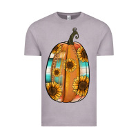 Vintage Zinc Serape sunflower pumpkin Vintage Tee - NancyCooperArtShop