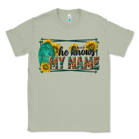 Matcha he knows my name isaiah 43 1 Classic Tee - NancyCooperArtShop