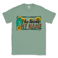 Sage he knows my name isaiah 43 1 Classic Tee - NancyCooperArtShop