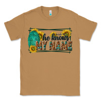 Toasted Coconut he knows my name isaiah 43 1 Classic Tee - NancyCooperArtShop