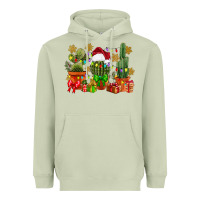 Matcha christmas cactus Heavyweight Hoodie - CowGirlArtShop