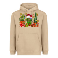 Mushroom christmas cactus Heavyweight Hoodie - CowGirlArtShop