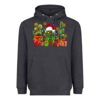 Smoke christmas cactus Heavyweight Hoodie - CowGirlArtShop