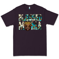 Plum blessed mama Premium Tee - JahusDesignShop
