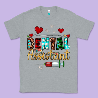 Christmas Dental Assistant Classic Tee Designed By Jahusdesignshop