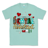 Seafoam Christmas dental assistant Classic Tee - JahusDesignShop