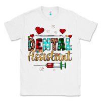White Christmas dental assistant Classic Tee - JahusDesignShop