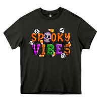 Asphalt Spooky vibes Heavy Core Tee - Artiststas