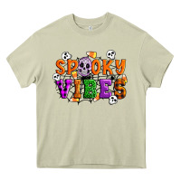 Mossy Spooky vibes Heavy Core Tee - Artiststas
