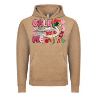 Vintage Coffee call me valentine mallard duck Vintage Hoodie - MaliasSmallBusiness