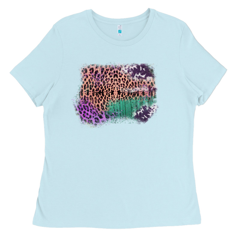 Leopard, Cowhide, Wood Pattern Frame Ladies Tee by Bettercallsaul | Teevron