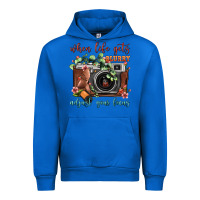 Cobalt When Life Gets Blurry Adjust Your Focus Vintage Camera Urban Hoodie - FaDigitalArtStudio
