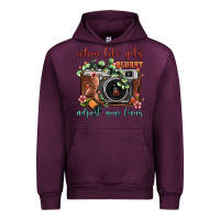 Mauve Wine When Life Gets Blurry Adjust Your Focus Vintage Camera Urban Hoodie - FaDigitalArtStudio