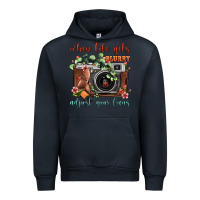 Navy When Life Gets Blurry Adjust Your Focus Vintage Camera Urban Hoodie - FaDigitalArtStudio
