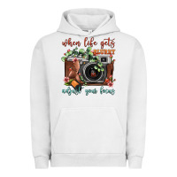 Pigment Lunar Rock When Life Gets Blurry Adjust Your Focus Vintage Camera Urban Hoodie - FaDigitalArtStudio