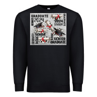 Black senior 2024 Premium Sweatshirt - CowGirlArtShop