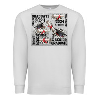 Dove Grey senior 2024 Premium Sweatshirt - CowGirlArtShop