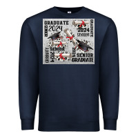 Navy senior 2024 Premium Sweatshirt - CowGirlArtShop