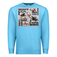 Ocean Blue senior 2024 Premium Sweatshirt - CowGirlArtShop