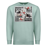 Seafoam senior 2024 Premium Sweatshirt - CowGirlArtShop