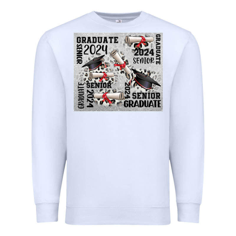 Senior 2024 Premium Sweatshirt by CowGirlArtShop | Teevron