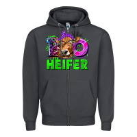 Smoke Boo Heifer Cow Zipper Hoodie - texasbilliewilder