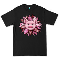 Black sunflower leopard Premium Tee - JahusDesignShop