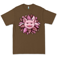 Cacao sunflower leopard Premium Tee - JahusDesignShop