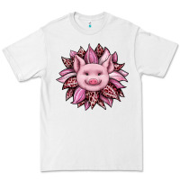 White sunflower leopard Premium Tee - JahusDesignShop