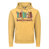 Vintage Mustard booktrovert Vintage Hoodie - MaliasSmallBusiness