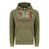 Vintage Olive booktrovert Vintage Hoodie - MaliasSmallBusiness