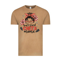 Vintage Camel loud&proud mama messy bun Vintage Tee - MaliasSmallBusiness