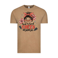 Vintage Coffee loud&proud mama messy bun Vintage Tee - MaliasSmallBusiness