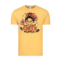 Vintage Mustard loud&proud mama messy bun Vintage Tee - MaliasSmallBusiness