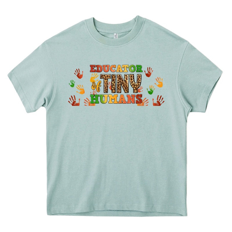 Educator Of Tiny Humans Libbey Glass Heavy Core Tee by BundleAndBundleShop | Teevron