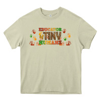 Mossy educator of tiny humans libbey glass Heavy Core Tee - BundleAndBundleShop