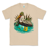 Mushroom fishing pelican camp Classic Tee - NancyCooperArtShop