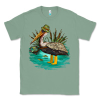 Sage fishing pelican camp Classic Tee - NancyCooperArtShop