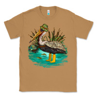 Toasted Coconut fishing pelican camp Classic Tee - NancyCooperArtShop