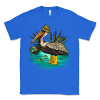 True Royal fishing pelican camp Classic Tee - NancyCooperArtShop
