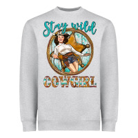 Western Stay Wild Cowgirl Heavyweight Sweatshirt | Teevron