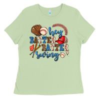 Matcha hey batter batter swing Ladies Tee - AdoDesignShop