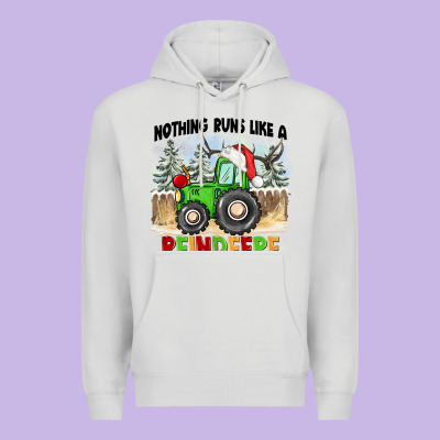 Nothing Runs Like A Reindeere Premium Hoodie Designed By Cowgirlartshop