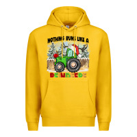 Lemon nothing runs like a reindeere Premium Hoodie - CowGirlArtShop