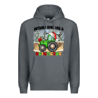 Rock nothing runs like a reindeere Premium Hoodie - CowGirlArtShop