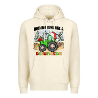 Sandshell nothing runs like a reindeere Premium Hoodie - CowGirlArtShop