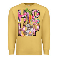 Antique Gold Hip hop Easter Girl Easter Day Premium Sweatshirt - HowdyJamesFarm